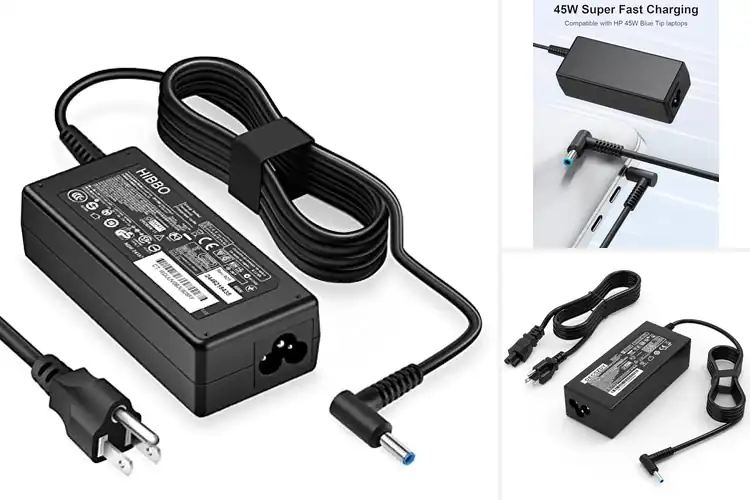 Detailed view of Best 45W HP Laptop Charger