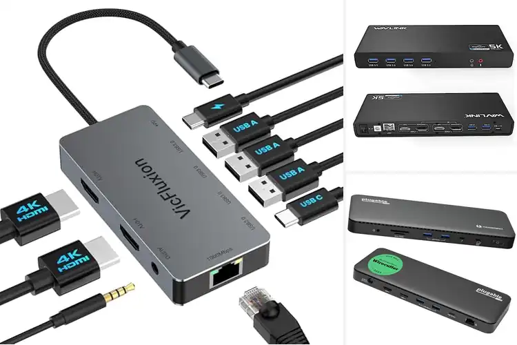 Detailed view of Best 4K 60Hz Dual HDMI Dock For Windows Laptops