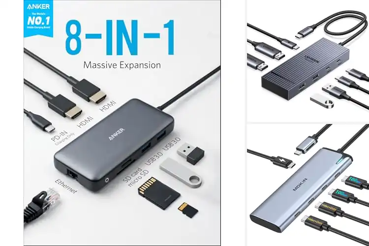 Detailed view of Best 4K Dual Monitor Hubs: Boost Productivity with Top Picks