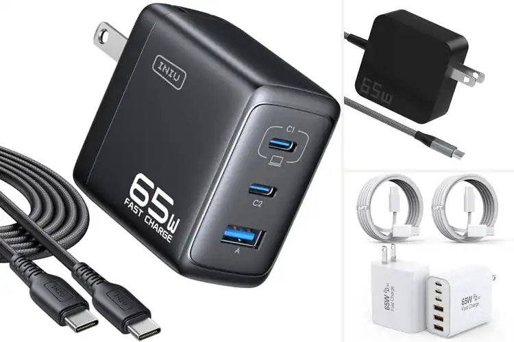 Detailed view of Best 65W USB C Charger With Cable