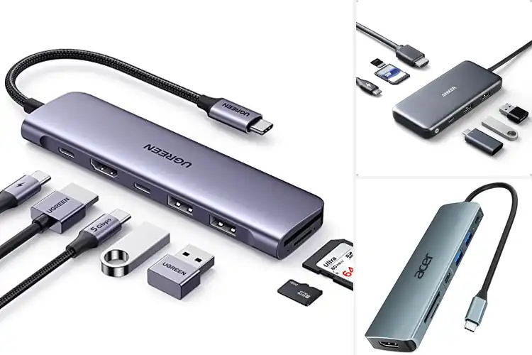 Detailed view of Best 7-in-1 USB-C Hubs: Streamline Your Digital Life Now