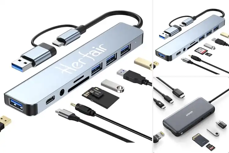 Detailed view of Best 8 In 1 Usb Hubs
