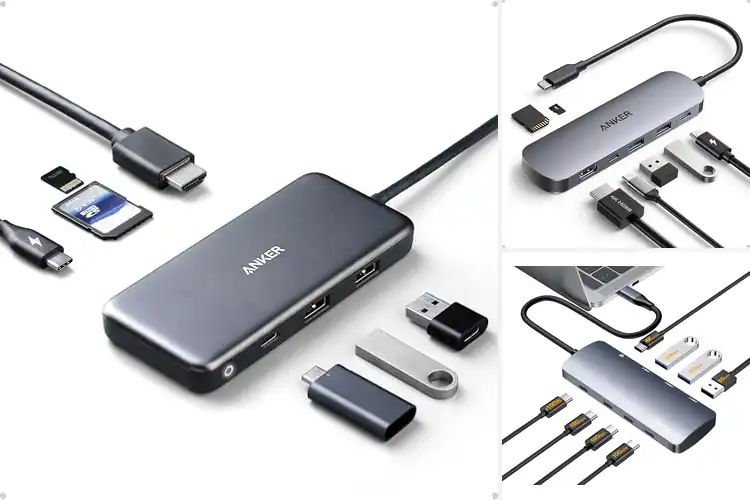 Detailed view of Best 85W PD Charging USB C Hub