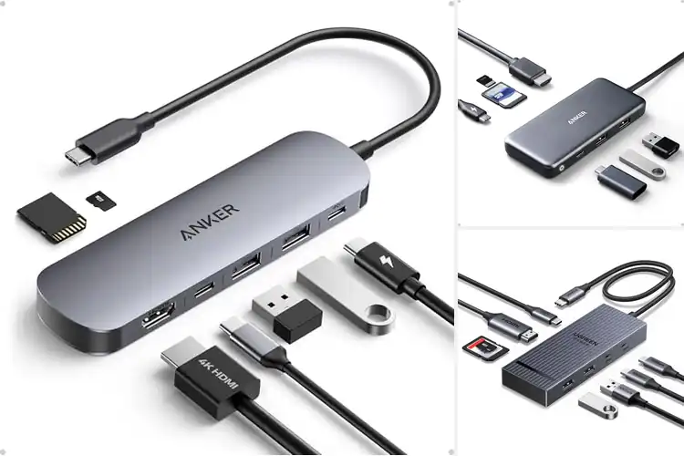 Detailed view of Best 85W PD Charging USB-C Hubs