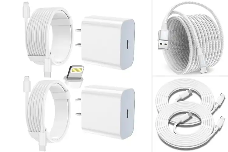 Detailed view of Best Chargers with Long Cables