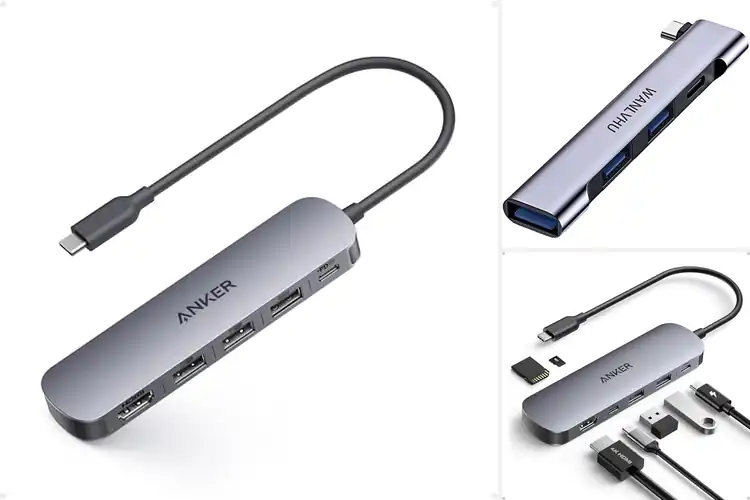 Detailed view of Best Compact USB C Hub Design