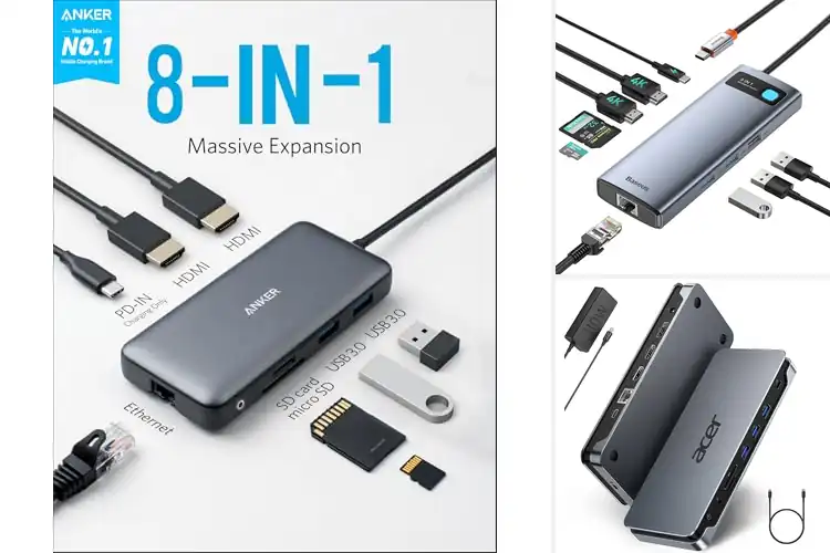 Detailed view of Best Dual 4K HDMI Docking Stations to Maximize Your Workflow