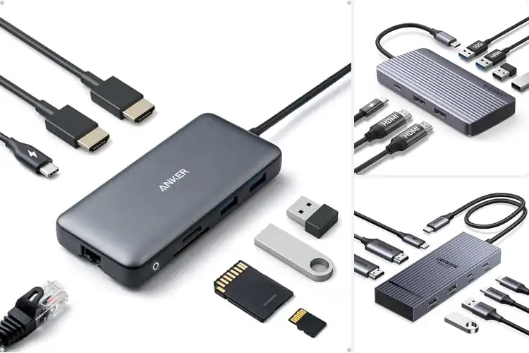Detailed view of Best Dual HDMI Dock