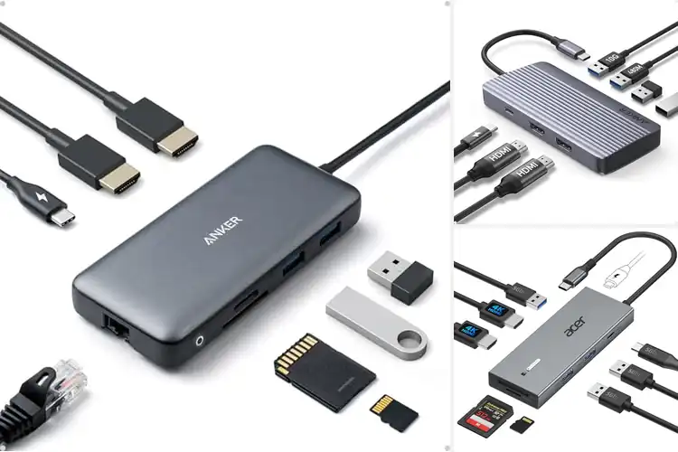 Detailed view of Best Dual HDMI Docking Stations