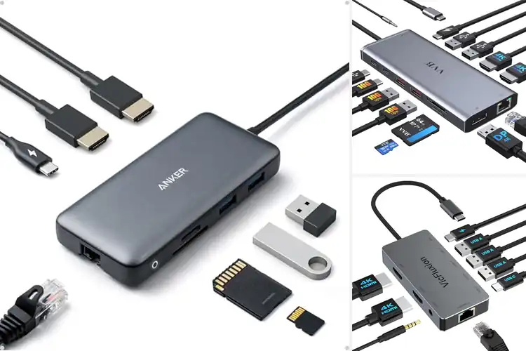 Detailed view of Best Dual HDMI USB C Docking Station For Laptops
