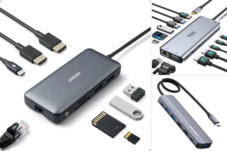 Detailed view of Best Dual Monitor USB C Dock For Work From Home