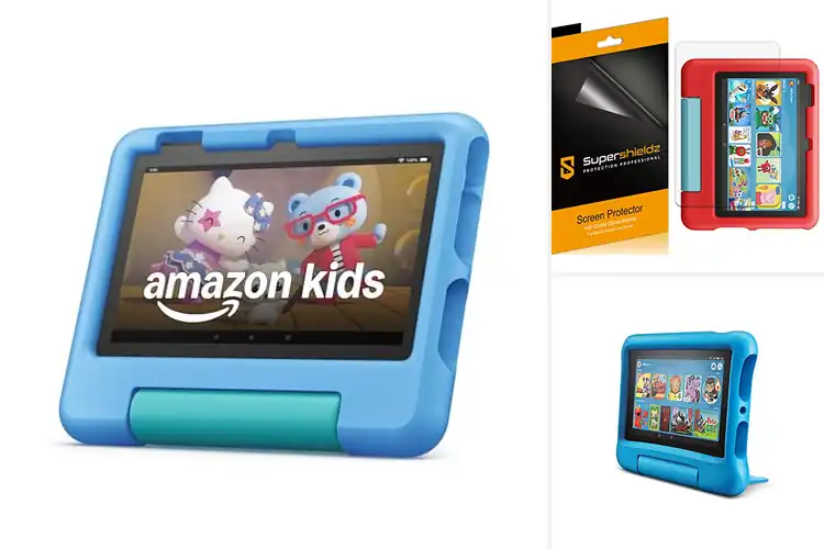 Detailed view of Best Fire 7 Kids Tablet: Safe, Durable & Fun for Ages 3-7