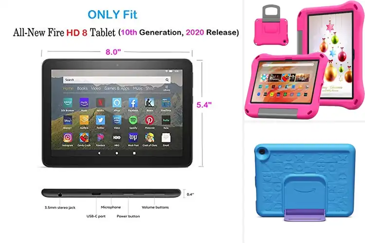 Detailed view of Best Kid Proof Case For Tablet: Tough & Fun