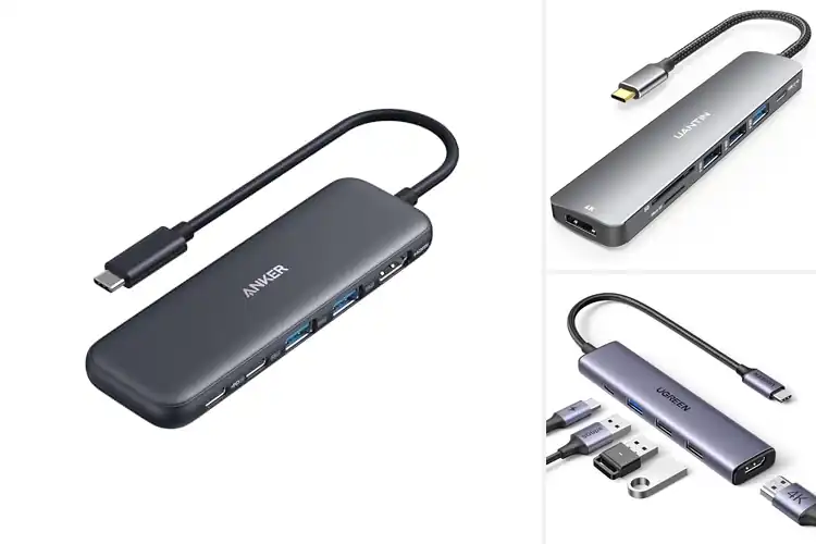 Detailed view of Best Laptop Adapters: Boost Connectivity with Top USB-C Hubs