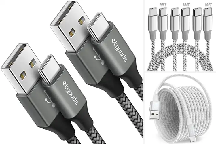 Detailed view of Best Long 10Ft Charging Cable