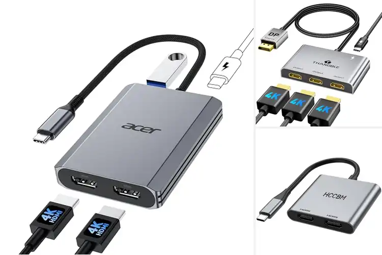 Detailed view of Best Multi-Monitor Adapters for 4K Productivity Boost