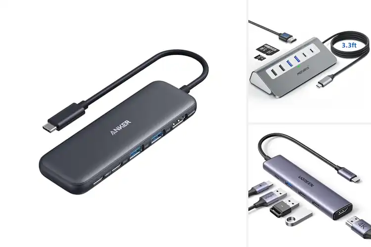 Detailed view of Best Multiport USB-C Hubs With 5Gbps Ports