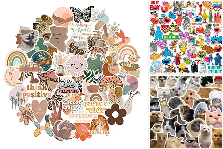 Detailed view of Best Pack Of 50 Vinyl Stickers