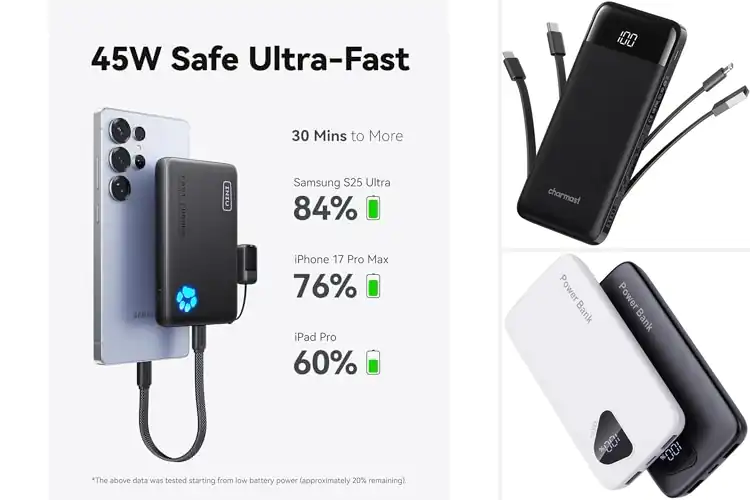 Detailed view of Best Portable Chargers for Travel