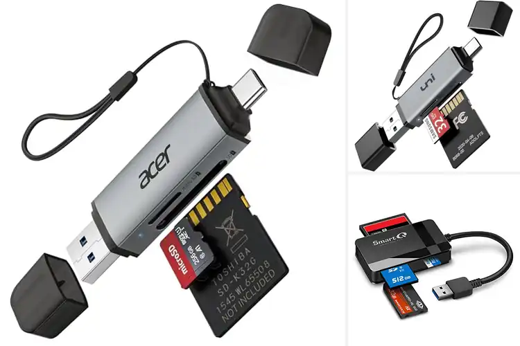 Detailed view of Best SD MicroSD Card Reader Dock