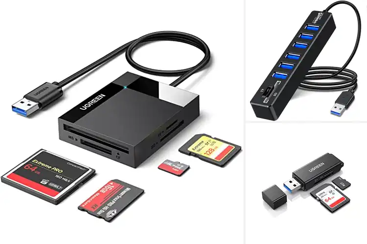 Detailed view of Best SD TF Card Reader Hub