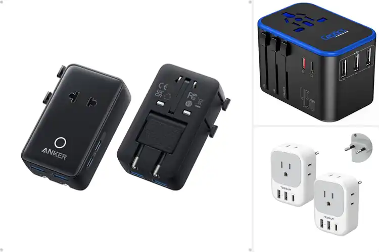 Detailed view of Best Travel Adapters: Top 10 Picks to Stay Charged Anywhere