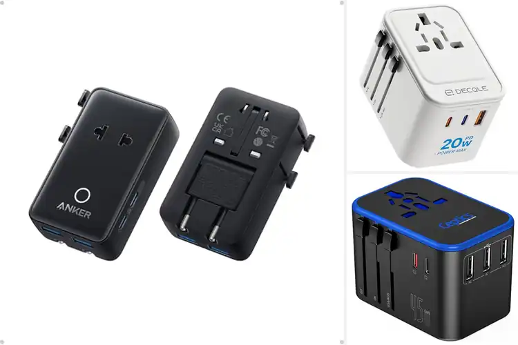 Detailed view of Best Travel Power Adapters for Global Adventures