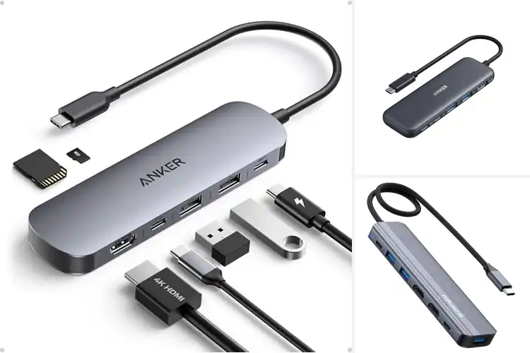 Detailed view of Best USB A And C Ports Dock