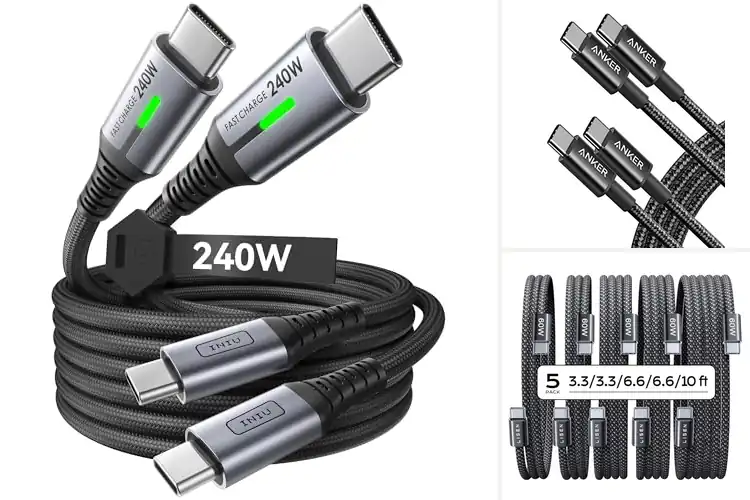 Detailed view of Best USB C Cables for Fast Charging