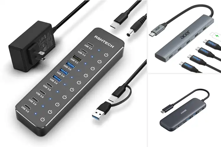 Detailed view of Best USB-C Compatibility Hubs
