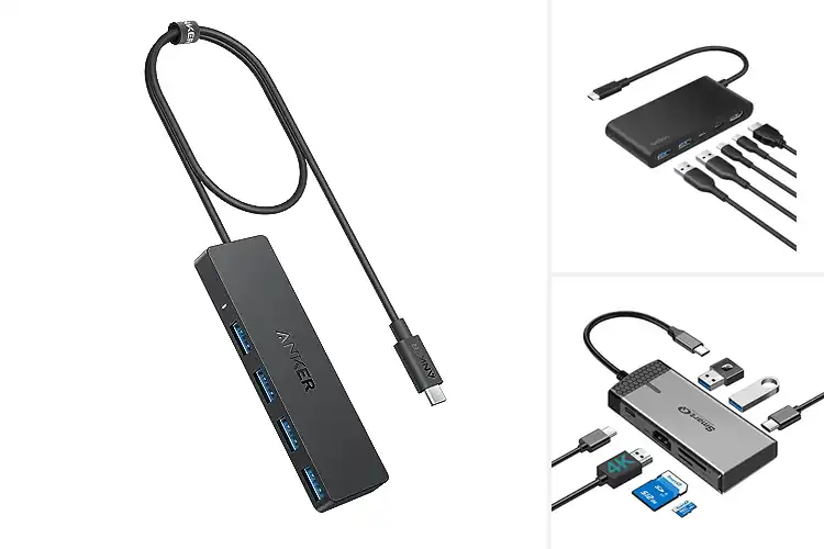 Detailed view of Best USB C Data Transfer Fast 5Gbps Hubs