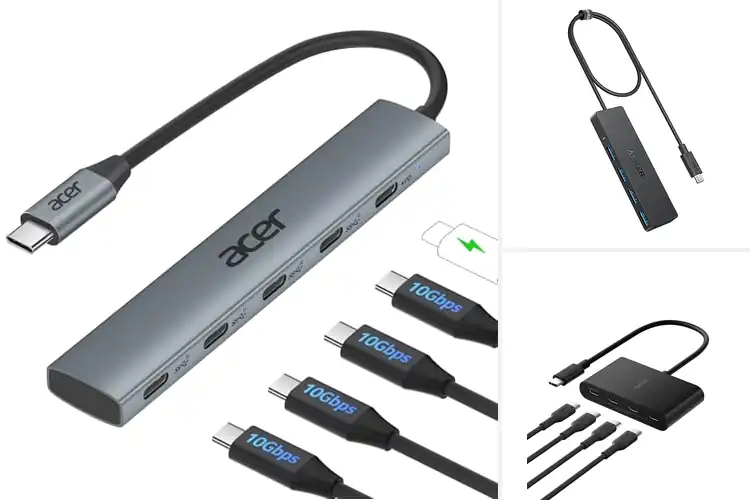 Detailed view of Best USB C Data Transfer Hubs