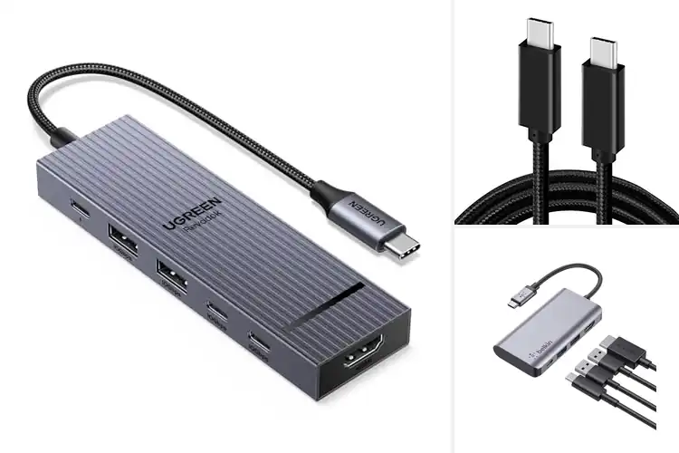 Detailed view of Best USB C Dock With 100W Power Delivery