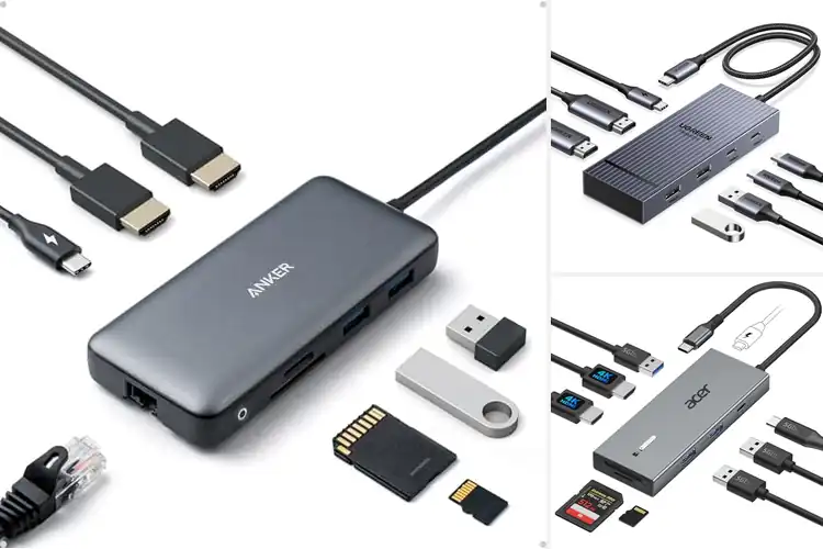 Detailed view of Best USB C Docking Station For Dual HDMI 4K Monitors