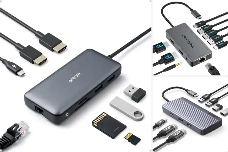 Detailed view of Best USB C Docking Station For Dual HDMI