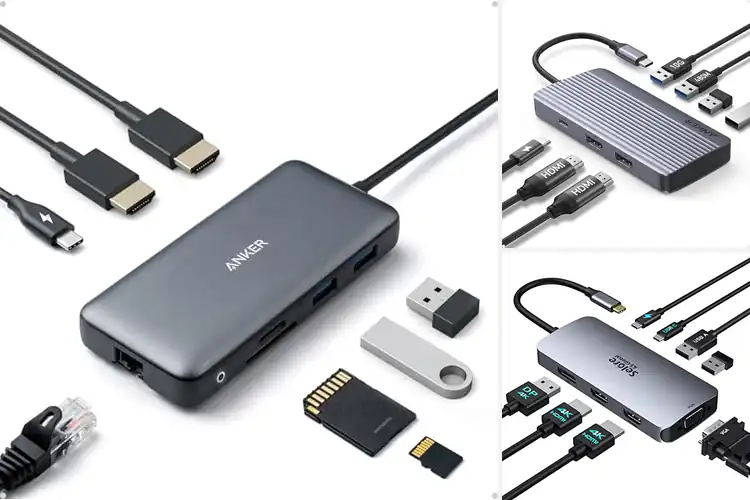 Detailed view of Best USB C Docking Station With Dual HDMI