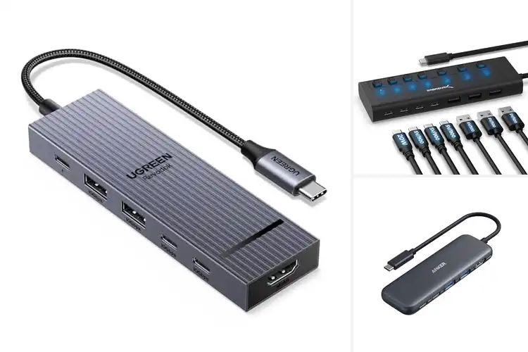 Detailed view of Best USB C Power Delivery Hubs