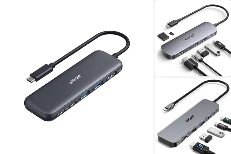 Detailed view of Best USB C To USB A C 3.0 Docking Hub