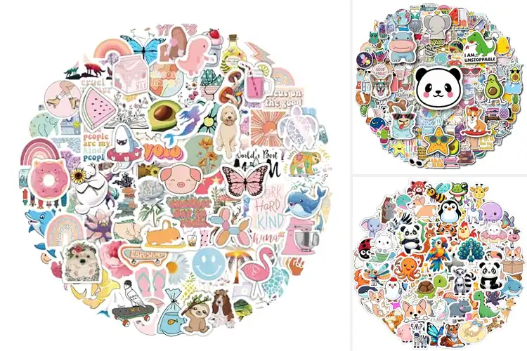 Detailed view of Best Water Bottle Stickers
